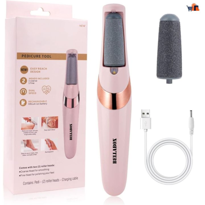 جهاز إزالة الجلد الميت للقدم | Electric Pedicure Foot File Callus Remover