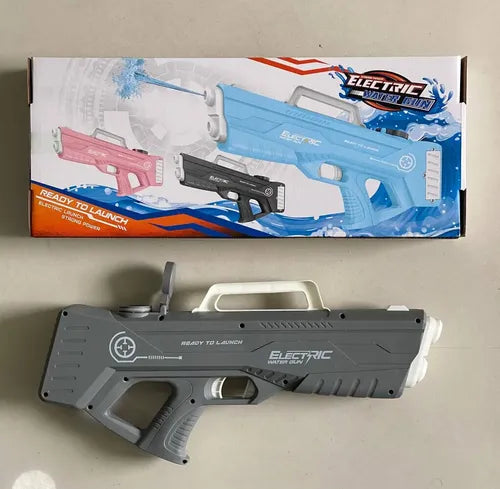 High Power Electric Water Blaster – Auto Refill, Strong Stream & Rechargeable Battery رشاش ماء كهربائي قوي – تعبئة تلقائية وتدفق قوي وبطارية قابلة للشحن