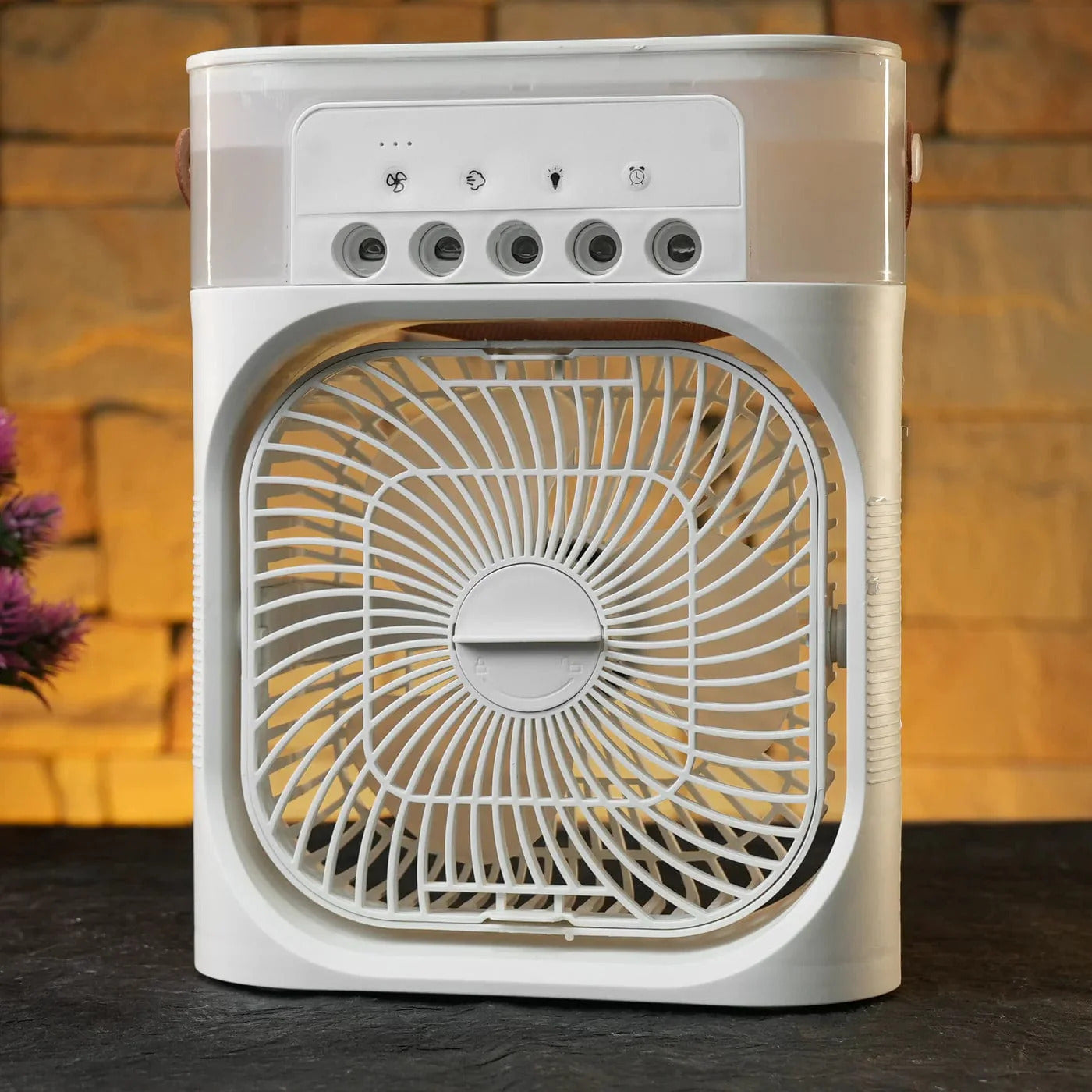 3-in-1 Humidifier Cooling Fan – مروحة تبريد مع مرطب هواء 3 في 1